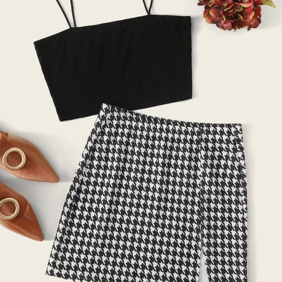 skirts sets and camis shorts dress with tee - Picture 8 of 12